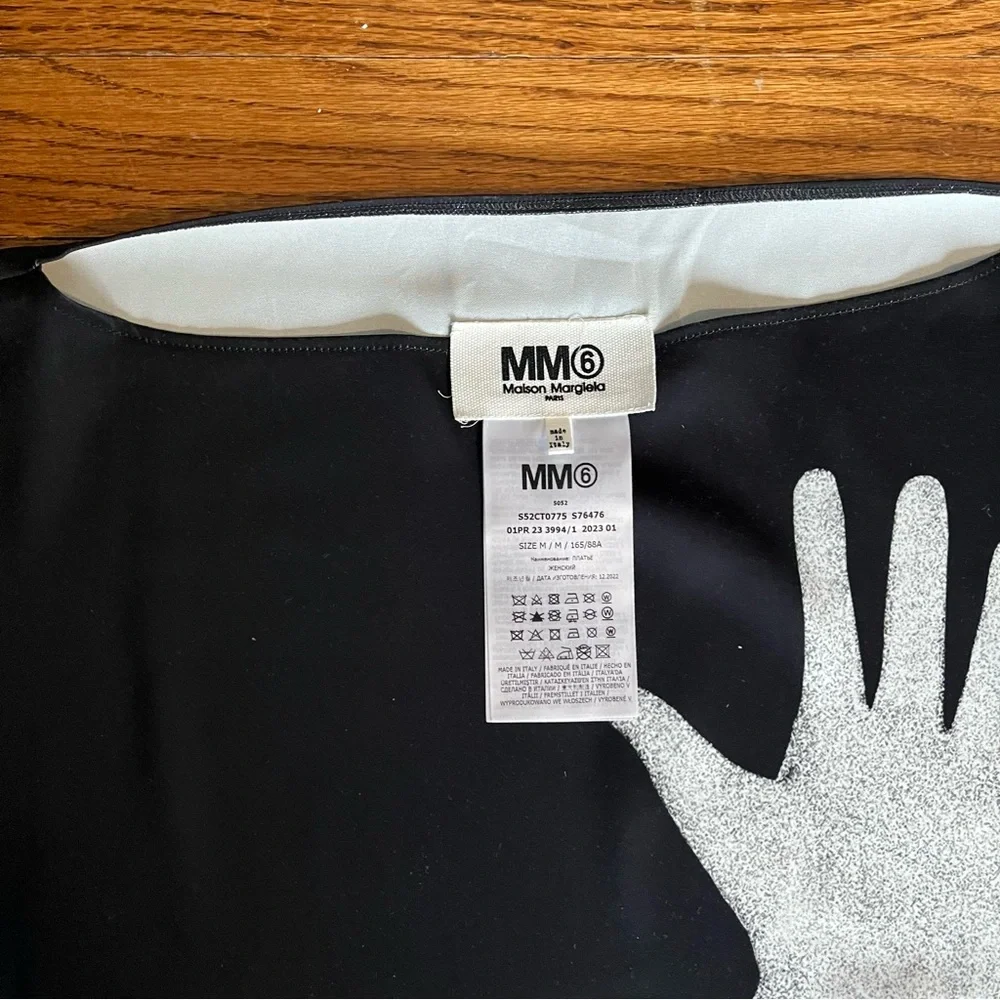 MM6 MAISON MARGIELA Maxi Dress Size Medium Made in Italy - Picture 11 of 14